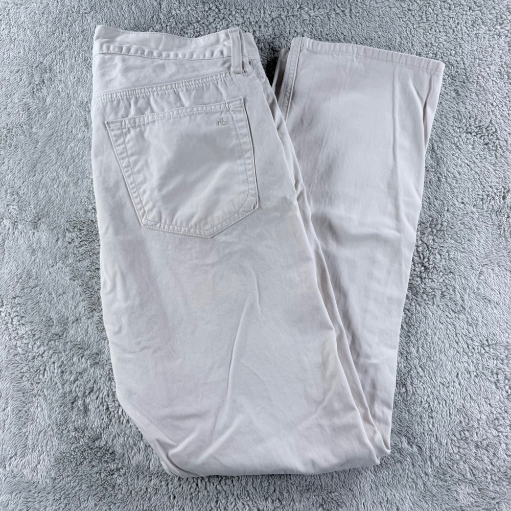 Rag & Bone Chino Pants Mens 32 Off White Excellent Tailored Workwear RB 15X